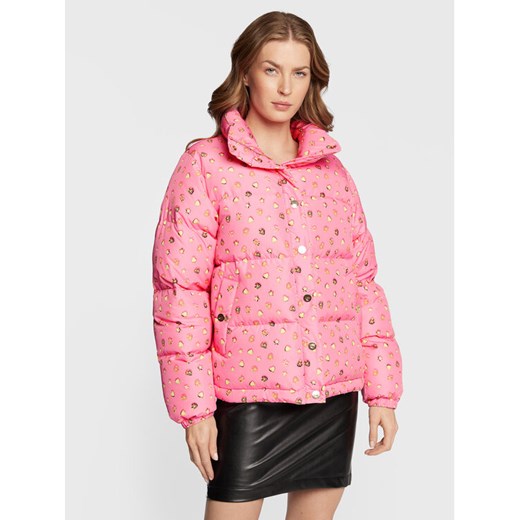 Chiara Ferragni Kurtka puchowa 73CBUD05 Różowy Regular Fit ze sklepu MODIVO w kategorii Kurtki damskie - zdjęcie 182763094