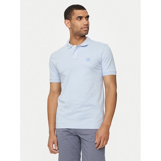 Boss Polo Passenger 50507803 Niebieski Slim Fit ze sklepu MODIVO w kategorii T-shirty męskie - zdjęcie 182763103