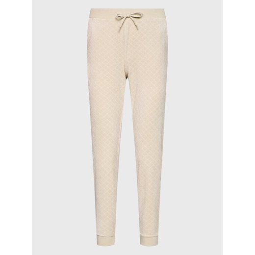 Brixton Spodnie dresowe Rocky 04840 Beżowy Regular Fit ze sklepu MODIVO w kategorii Spodnie damskie - zdjęcie 182763122