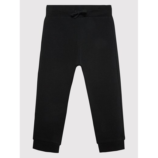 United Colors Of Benetton Spodnie dresowe 3J68CF01P Czarny Regular Fit ze sklepu MODIVO w kategorii Spodnie chłopięce - zdjęcie 182763211