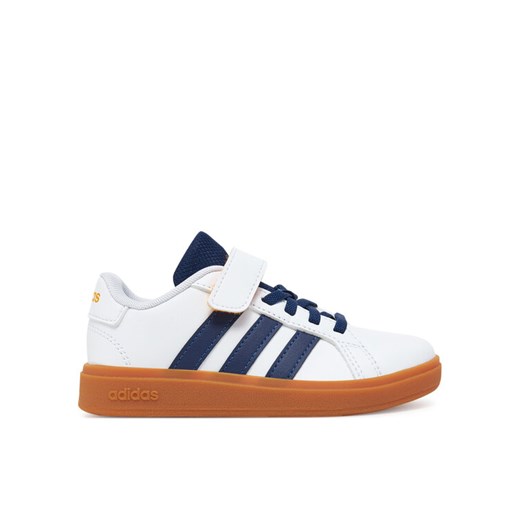 adidas Sneakersy Grand Court 2.0 JI0973 Biały ze sklepu MODIVO w kategorii Buty sportowe dziecięce - zdjęcie 182763213