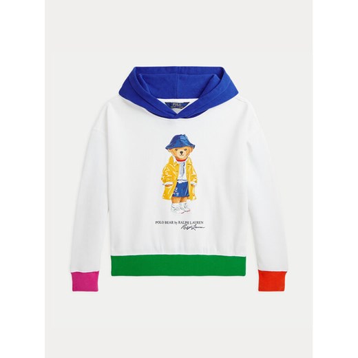 Polo Ralph Lauren Bluza 313957380001 Biały Regular Fit ze sklepu MODIVO w kategorii Bluzy chłopięce - zdjęcie 182763251