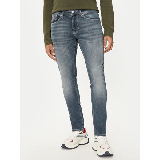 Tommy Jeans Jeansy Austin DM0DM20401 Niebieski Slim Fit Tommy Jeans 32_34 MODIVO