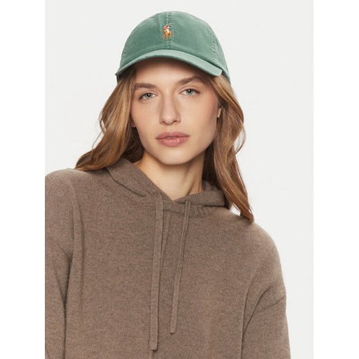 Polo Ralph Lauren Czapka z daszkiem 211954881001 Zielony ze sklepu MODIVO w kategorii Czapki z daszkiem damskie - zdjęcie 182763264
