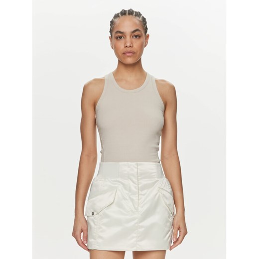 Calvin Klein Top K20K206554 Beżowy Slim Fit Calvin Klein XL MODIVO
