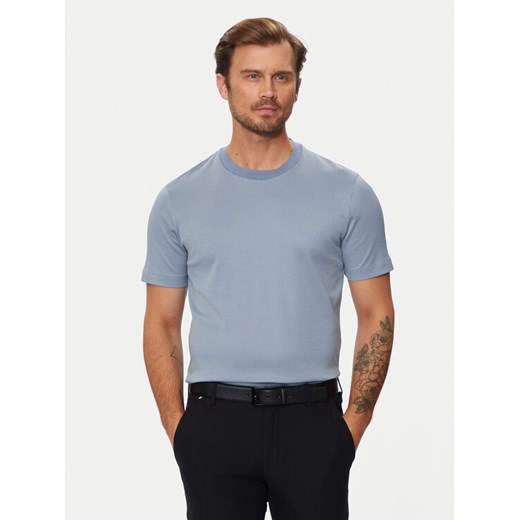 Boss T-Shirt H-Tiburt 431 50518539 Niebieski Regular Fit ze sklepu MODIVO w kategorii T-shirty męskie - zdjęcie 182763394