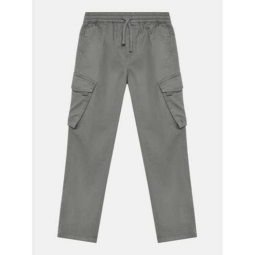 United Colors Of Benetton Spodnie materiałowe 4HM6YF00M Szary Regular Fit ze sklepu MODIVO w kategorii Spodnie chłopięce - zdjęcie 182763452
