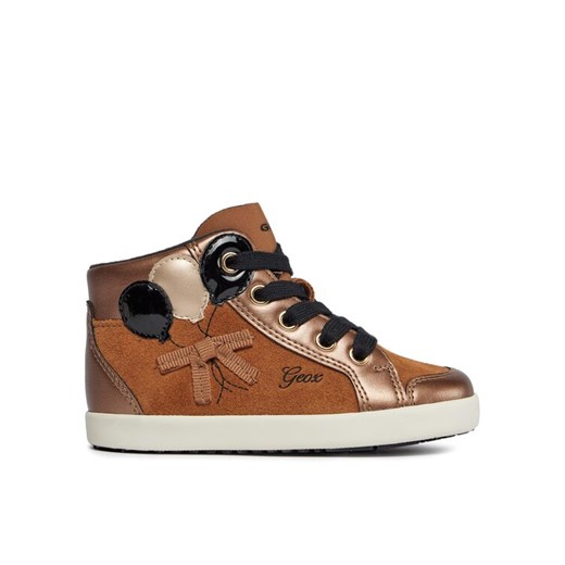 Geox Sneakersy B Kilwi Girl B36D5B 022NF C6175 S Brązowy ze sklepu MODIVO w kategorii Buty zimowe dziecięce - zdjęcie 182763563