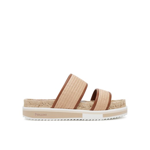 Pollini Espadryle SA28285G0MTN112A Beżowy ze sklepu MODIVO w kategorii Espadryle damskie - zdjęcie 182763583