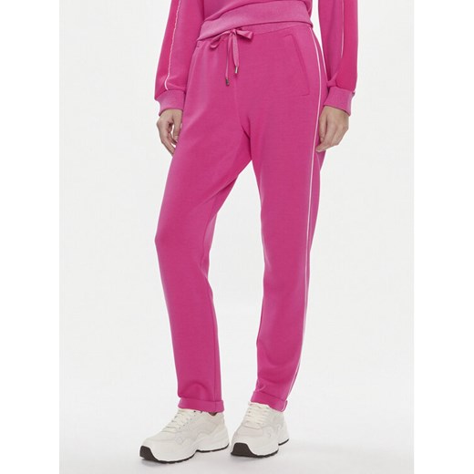 Liu Jo Sport Spodnie dresowe TA4271 J4616 Różowy Regular Fit ze sklepu MODIVO w kategorii Spodnie damskie - zdjęcie 182763593