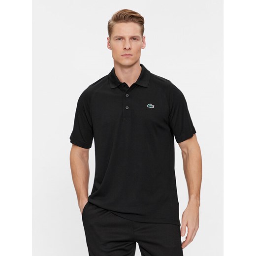 Lacoste Polo DH3201 Czarny Regular Fit ze sklepu MODIVO w kategorii T-shirty męskie - zdjęcie 182763610