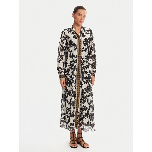 Devotion TWINS Sukienka letnia Armoni 025.306G Czarny Loose Fit ze sklepu MODIVO w kategorii Sukienki - zdjęcie 182763612