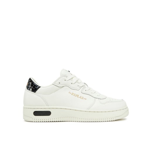 REPLAY Sneakersy GWZ2U .000.C0048L Biały ze sklepu MODIVO w kategorii Buty sportowe damskie - zdjęcie 182763740