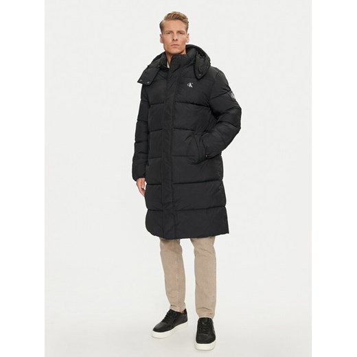 Calvin Klein Jeans Kurtka zimowa Essentials J30J326109 Czarny Regular Fit ze sklepu MODIVO w kategorii Kurtki męskie - zdjęcie 182763763