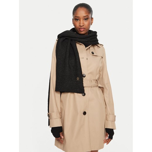 Tommy Hilfiger Szalik AW0AW16646 Czarny ze sklepu MODIVO w kategorii Szaliki i chusty damskie - zdjęcie 182763860