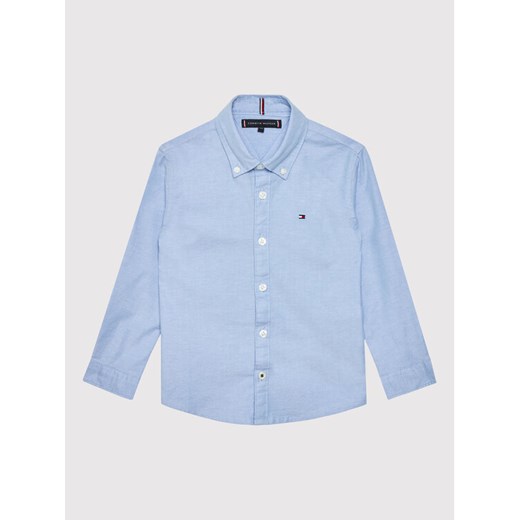 Tommy Hilfiger Koszula Oxford KB0KB06964 D Błękitny Regular Fit ze sklepu MODIVO w kategorii Koszule chłopięce - zdjęcie 182763872