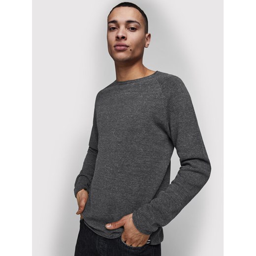 Jack&Jones Sweter Hill 12157321 Szary Regular Fit ze sklepu MODIVO w kategorii Swetry męskie - zdjęcie 182763874