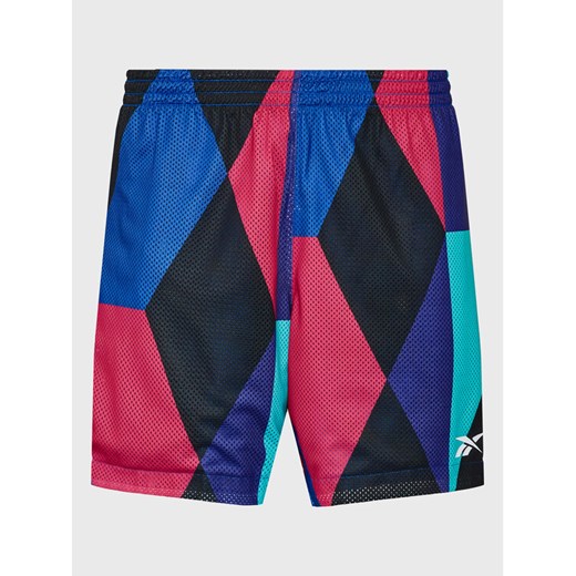 Reebok Szorty sportowe City League HG0159 Niebieski Relaxed Fit ze sklepu MODIVO w kategorii Spodenki męskie - zdjęcie 182763893