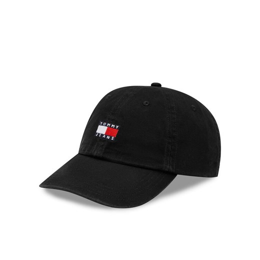 Tommy Jeans Czapka z daszkiem Heritage AM0AM12020 Czarny ze sklepu MODIVO w kategorii Czapki z daszkiem męskie - zdjęcie 182764063