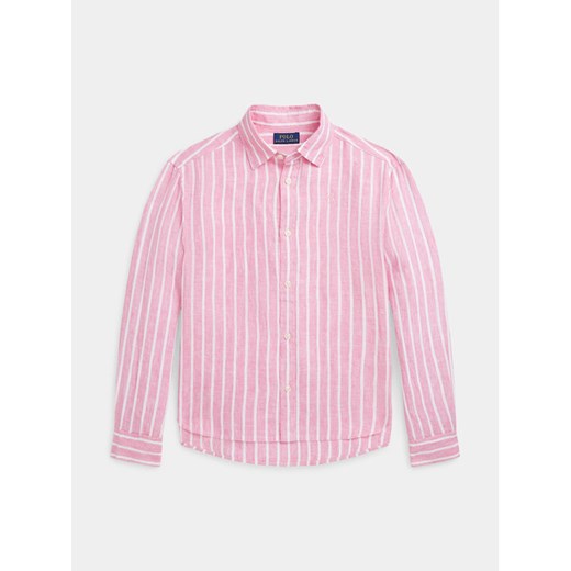 Polo Ralph Lauren Koszula 313934722002 Różowy Boxy Fit ze sklepu MODIVO w kategorii Koszule chłopięce - zdjęcie 182764083