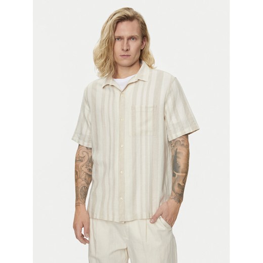 Gap Koszula 855348 Beżowy Regular Fit ze sklepu MODIVO w kategorii Koszule męskie - zdjęcie 182764134