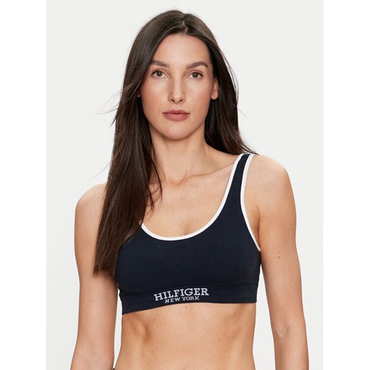 Tommy Hilfiger Biustonosz top UW0UW05217 Granatowy ze sklepu MODIVO w kategorii Biustonosze - zdjęcie 182764154
