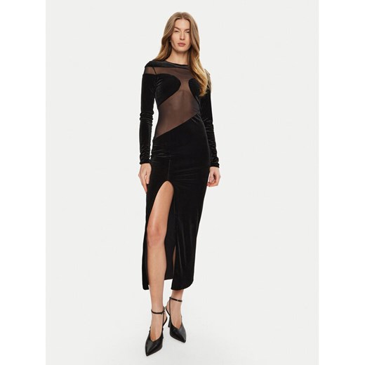 Undress Code Sukienka koktajlowa Velvet Sky 732 Czarny Slim Fit ze sklepu MODIVO w kategorii Sukienki - zdjęcie 182764170