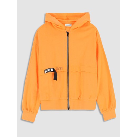 Coccodrillo Bluza WC3132401DRK Pomarańczowy Regular Fit ze sklepu MODIVO w kategorii Bluzy chłopięce - zdjęcie 182764193