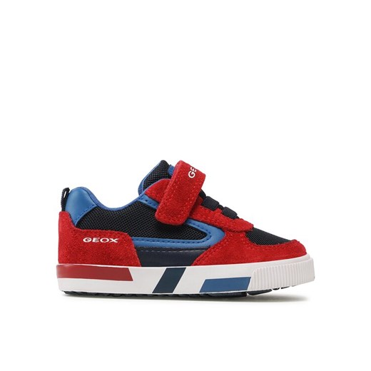 Geox Sneakersy B Kilwi Boy B35A7B01422C7217 M Czerwony ze sklepu MODIVO w kategorii Trampki dziecięce - zdjęcie 182764210