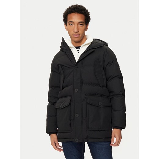 Tommy Hilfiger Kurtka zimowa Essential MW0MW37483 Czarny Regular Fit ze sklepu MODIVO w kategorii Kurtki męskie - zdjęcie 182764284