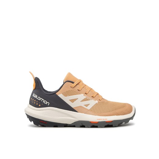 Salomon Trekkingi Outpulse W 416887 20 V0 Brązowy ze sklepu MODIVO w kategorii Buty trekkingowe damskie - zdjęcie 182764313