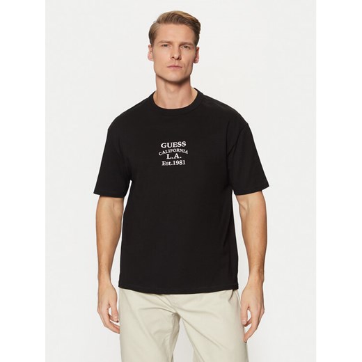 Guess T-Shirt M5RI35 K8FQ4 Czarny Oversize ze sklepu MODIVO w kategorii T-shirty męskie - zdjęcie 182764331
