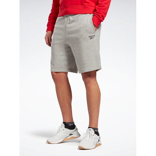 Reebok Szorty sportowe Reebok Identity French Terry Shorts HZ8784 Szary Regular Reebok S MODIVO