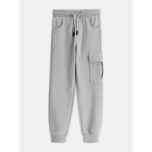 Coccodrillo Spodnie dresowe WC5120102VBA Szary Regular Fit ze sklepu MODIVO w kategorii Spodnie chłopięce - zdjęcie 182764553