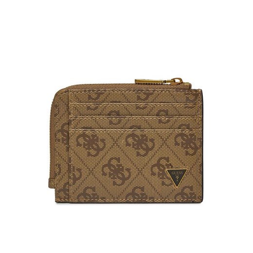 Guess Etui na karty kredytowe SMVELE LEA75 Beżowy ze sklepu MODIVO w kategorii Etui - zdjęcie 182764562