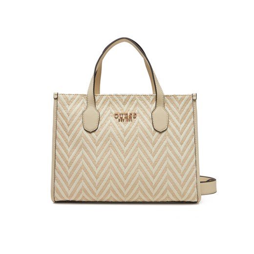 Guess Torebka HWCV86 65220 Beżowy ze sklepu MODIVO w kategorii Torby Shopper bag - zdjęcie 182764572
