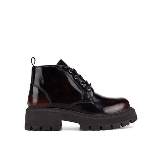 Badura Botki PILO-SL-04301 Bordowy ze sklepu MODIVO w kategorii Botki - zdjęcie 182764590