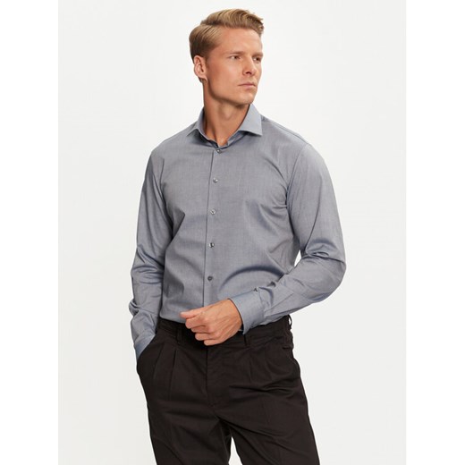 Calvin Klein Koszula K10K113539 Niebieski Regular Fit ze sklepu MODIVO w kategorii Koszule męskie - zdjęcie 182764600