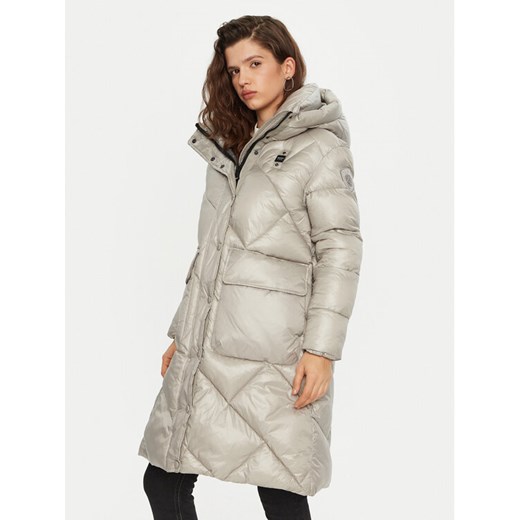 Blauer Kurtka zimowa 24WBLDK02311 Szary Regular Fit ze sklepu MODIVO w kategorii Kurtki damskie - zdjęcie 182764632