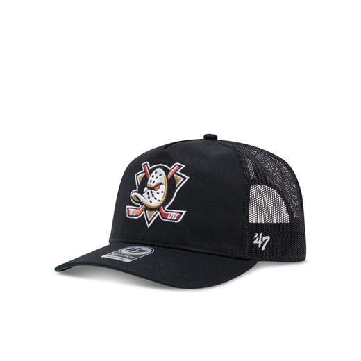 47 Brand Czapka z daszkiem NHL Anaheim Ducks Mesh ’47 HITCH H-MSHTC25GWP Czarny 47 Brand OS MODIVO