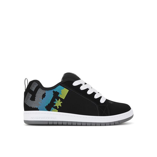 DC Sneakersy COURT GRAFFIK DC01664061 Czarny ze sklepu MODIVO w kategorii Buty sportowe dziecięce - zdjęcie 182764652