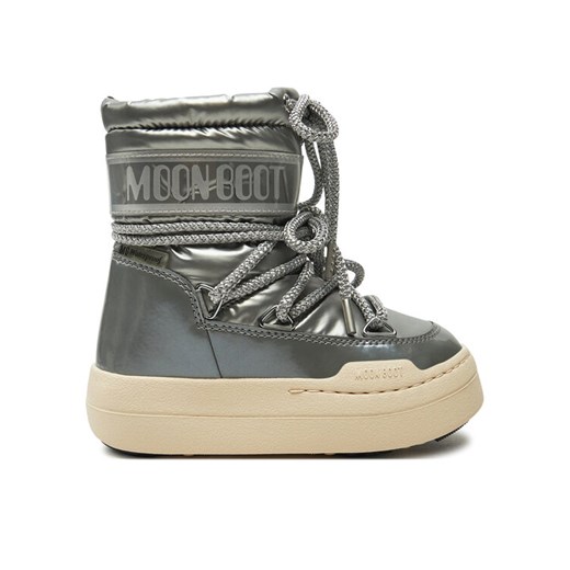 Moon Boot Śniegowce Junior Park Boot 80D3440020 Srebrny ze sklepu MODIVO w kategorii Buty zimowe dziecięce - zdjęcie 182764671