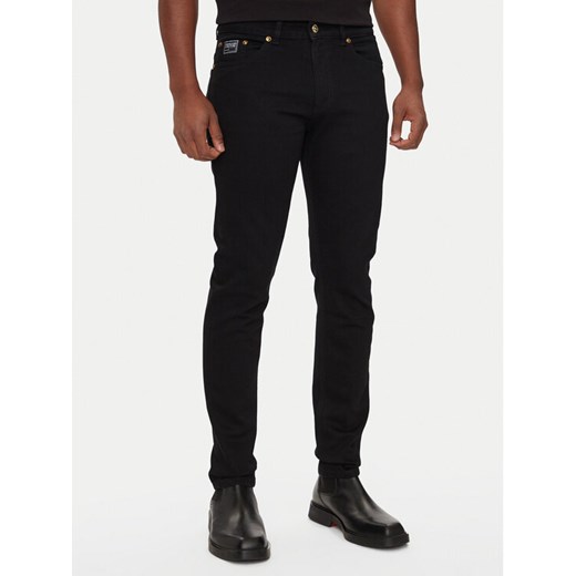 Versace Jeans Couture Jeansy 77GAB5DM Czarny Narrow Fit 33 MODIVO