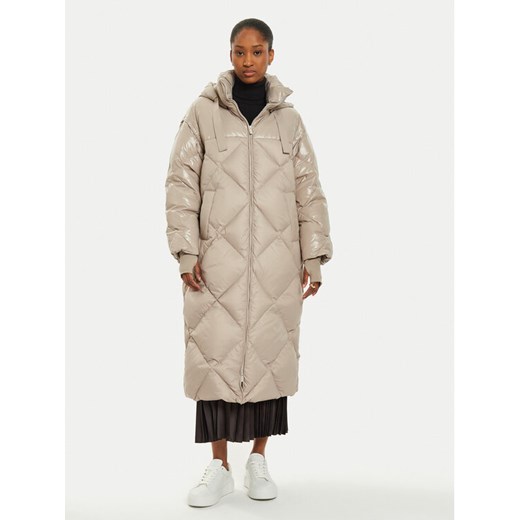 Marella Kurtka puchowa Amianto 2423496025 Beżowy Regular Fit ze sklepu MODIVO w kategorii Kurtki damskie - zdjęcie 182764750