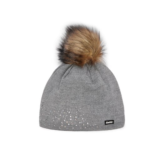 Eisbär Czapka Nalin Lux Crystal 80115 006 Szary ze sklepu MODIVO w kategorii Czapki zimowe damskie - zdjęcie 182764752