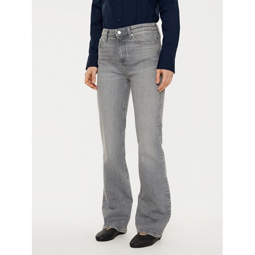 Tommy Hilfiger Jeansy WW0WW43703 Szary Flare Fit ze sklepu MODIVO w kategorii Jeansy damskie - zdjęcie 182764833
