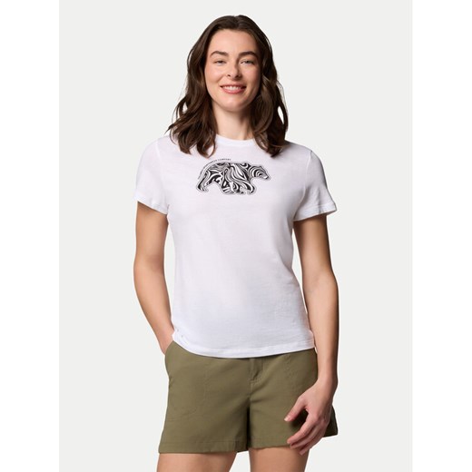Columbia T-Shirt Ruby Springs™ 2120061 Biały Regular Fit ze sklepu MODIVO w kategorii Bluzki damskie - zdjęcie 182764851