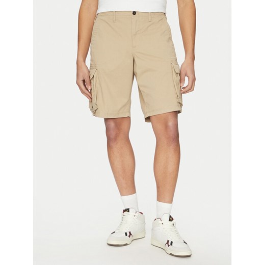 Gap Szorty materiałowe 880822-00 Khaki Relaxed Fit ze sklepu MODIVO w kategorii Spodenki męskie - zdjęcie 182764882