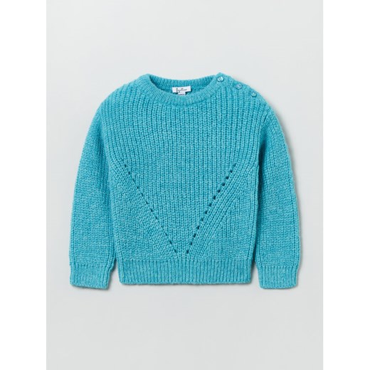 OVS Sweter 1843507 Niebieski Regular Fit ze sklepu MODIVO w kategorii Bluzy i swetry - zdjęcie 182764890