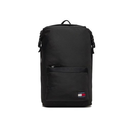 Tommy Jeans Plecak Tjm Daily Rolltop Backpack AM0AM11965 Czarny ze sklepu MODIVO w kategorii Plecaki - zdjęcie 182765052